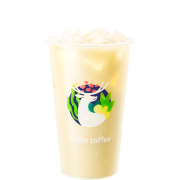 柠檬茉莉冰奶